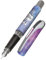 Online Füller College Miracles, Tinten-Füller für Rechtshänder, ergonomisches Griffstück, hochwertige Iridium-Feder medium, Standard-Tintenpatronen, inkl. Kombipatrone blau, Allergiker geeignet