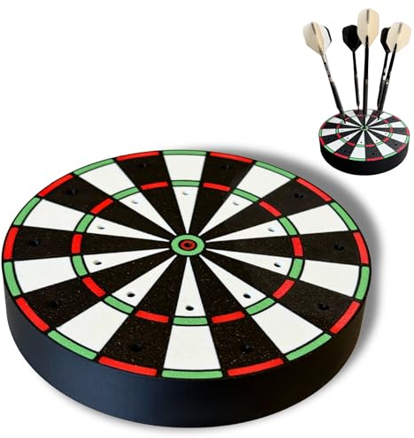 Dart Holder Stand - Holds Up to 21 Darts | Premium Dart Display Organizer for Game Room, Home Bar & Man Cave