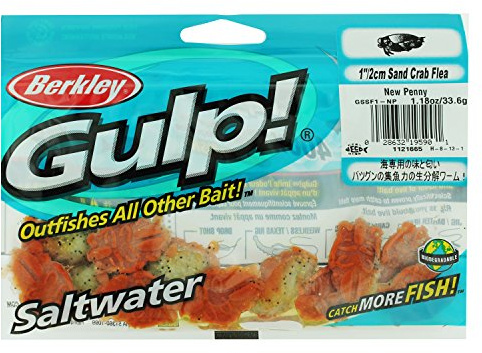 Berkley Gulp! Sand Crab Flea New Penny, 1-Inch