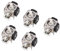 Fosa 5 Stück Analog Stick 3D Joystick Ersatz Gamepads Kontrolle für Xbox 360 Wireless Controller