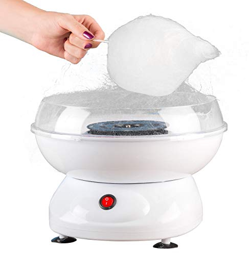 Rosenstein & Söhne Zuckerwattenmaschine: Zuckerwatte-Maschine mit spülmaschinenfesten Aufsätzen, 500 Watt (Zuckerwattemaschinen, Zuckerwattegerät, Popcornmaschine)