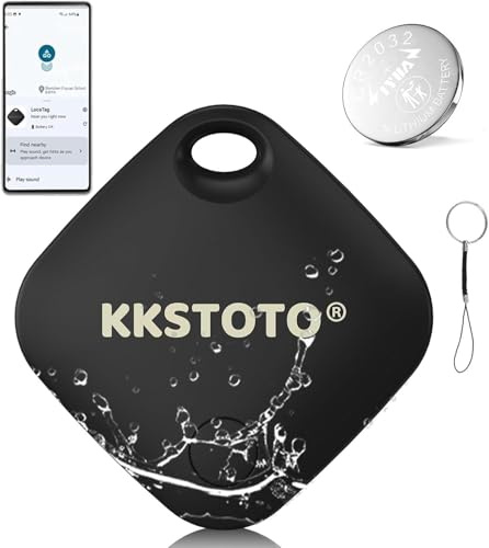 Smart Traceur GPS Android, Tag Android, Fonctionne avec l’app Google Localiser (Uniquement Android), Localisateur GPS, IP66 ImperméAble, pour Les Clés/Portefeuilles/Valises/Bagages/Enfant