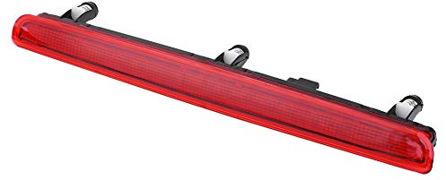 Aramox Phare Aant pour Olkswagen Transporr T5 feu Stop arrière pour T5 03-15 feu Stop t5, 12V Rouge 16 LED Feu Stop Stop arrière Haut Niveau 7E0945097A