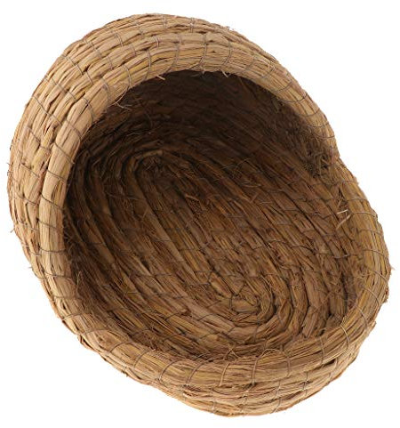 Stroh Handwerk Nest Für Kleintiere Tiere Vögel/Rennmäuse/Hasen L - S