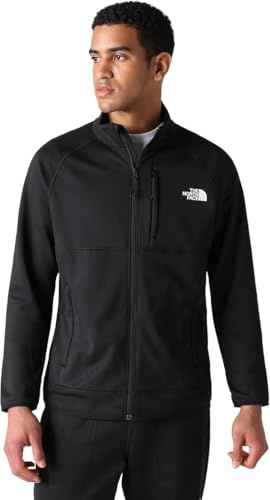 THE NORTH FACE Veste polaire Canyonlands Full-Zip pour Homme - Veste Teddy pour la randonnée et les activités de plein air - TNF Black, S