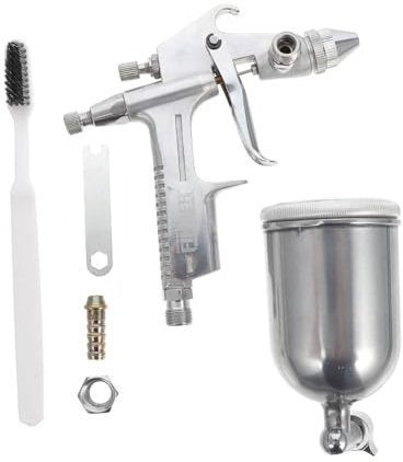 KONTONTY Farbspritzpistole Satz Für Auto-lackierung Möbel Lackieren Gartenmöbel Sprühen Effizientes Sprühen Abnehmbar Für Reinigung