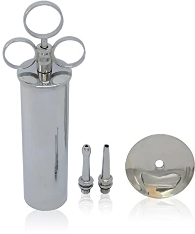 OdontoMed2011® CHROME PLATED EAR & BLADDER SYRINGE - 6 OZ. EAR SYRINGE ODM