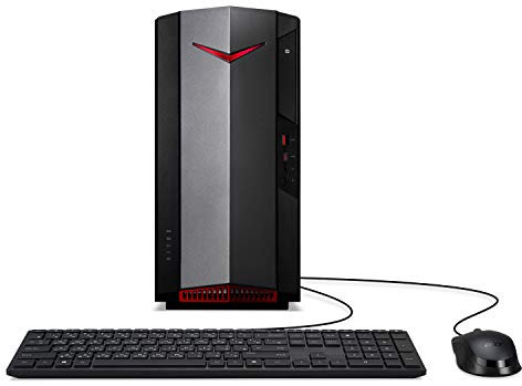 Acer Nitro 50 N50-640-UR12 Gaming Desktop | 12th Gen Intel Core i5-12400F 6-Core Processor | NVIDIA GeForce RTX 3060 | 16GB 3200MHz DDR4 | 512GB SSD | 1TB HDD | Intel Wi-Fi 6E AX211 | Windows 11 Home