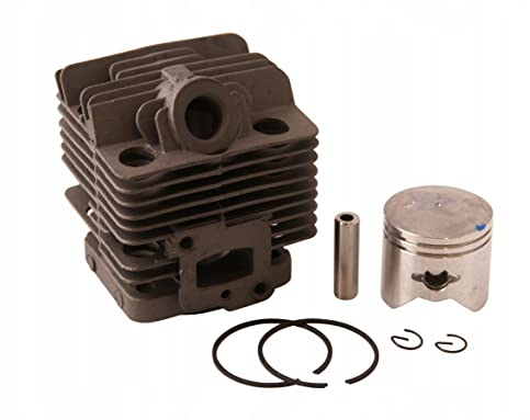 34 mm Zylinder & Kolben kompatibel mit Scheppach Matrix Gardol Güde Hyundai Scheppach 26ccm Motorsense