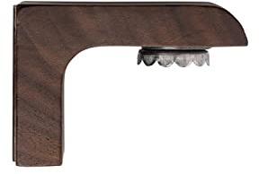 Seifenhalter Magnet-Seifenhalter ohne Bohren für Waschbecken Dusche Badewanne, Walnuss, 7.8 x 3.3 x 5.4 cm