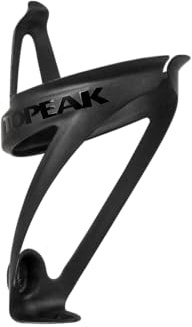Topeak Shuttle Cage Z Flaschenhalter aus Carbon und Aluminium in der Farbe Schwarz, Größe 14,2x8,5x7,5 cm, 15200034