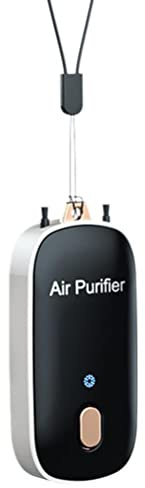 Luftreiniger Luft, Tragbarer Luftreiniger Halskette, Persönlicher Luftreiniger, wiederaufladbarer Ionisator, Reiniger für Schlafzimmer, Auto und Flugzeug