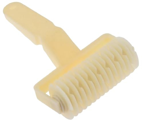 Cortador de masa de celosía, cortador de rodillo de celosía de repostería, rodillos pequeños de fácil transporte, herramienta de hornear para masa, galletas, pasteles, pizza, pan y decoración de