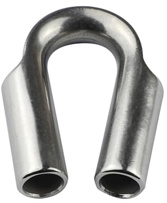 Guardacables de alambre, guardacabos de cable de acero inoxidable, guardacabos de seguridad para cable de alambre, guardacabos de cuerda de alambre, guardacables