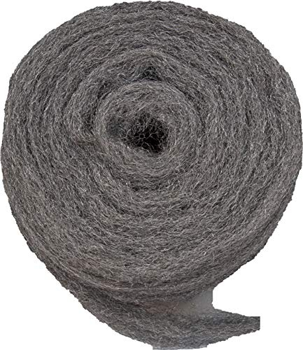 Lana de Acero Bobinas 2,5kg, Pulidora Suelos Limpieza y Restauración, Lana de Acero 0000 a Lana de Acero Gruesa 3. Diversas Graduaciones, para Profesionales y Aficionados BARLESA