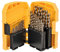 Dewalt Metallbohrer-Set HSS-Co 29-tlg (ø 1-13 mm, Bohrer mit Zentrierspitze, Anti-Rutsch-Schaft, mit Größenmarkierung, für legierte/unlegierte Stähle bis 1100 N/mm² Zugfestigkeit, inkl. Aufbewahrungsbox) DT4957-QZ