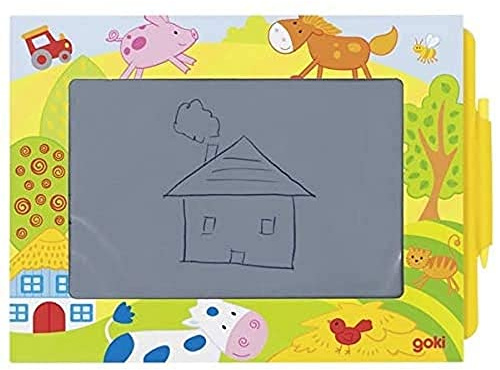 Goki Tableau Magique pour Enfants Multicolore (58477)