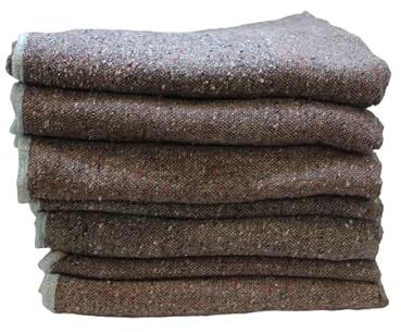 Purpura Home Manta Mudanzas 150x200 cm | Manta de mudanza protectora | Fabricada en España | 150x200 cm | Pack 5 uds | Protege muebles y cristales