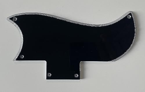 För Gibson SG 61 Style Guitar Pickguard (5 lager svart)