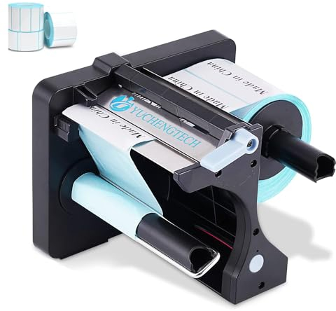 Automatische Etikettenspender, Elektrische Etikettenschälmaschine Automatischer Etikettenabstreifer, Eschwindigkeitsregulierbarer Etikettenspender für selbstklebende/PET/PVC-Etiketten