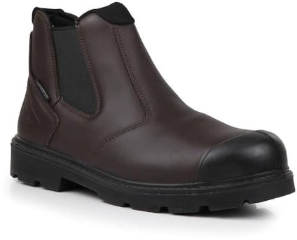 Regatta Mens Professional Waterproof Dealer Safety Boots, Peat, 10 UK