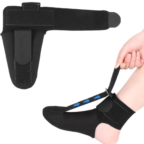 Nangilo Night Splints for Plantar Fasciitis,Plantar Fasciitis Night Splints,Plantar Fasciitis Support,Adjustable Plantar Fasciitis Relief Brace,Suitable for Foot Drop,Night Use (M/40-44)