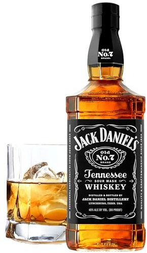 Jack Daniels Bourbon Whiskey 40% 1 L