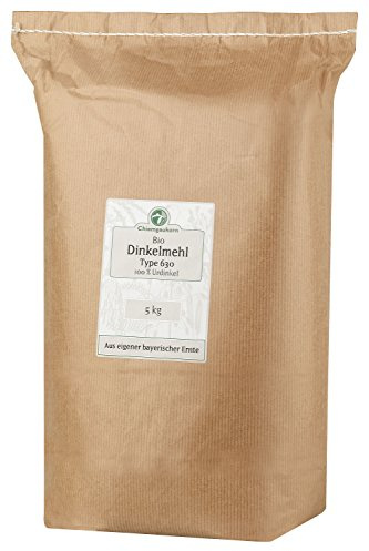 Chiemgaukorn Ekologisk dinkelmjöl typ 630 5 kg, urdinkel