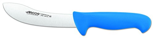 Arcos Coltello da Scuoiatura con Lama in Acciaio Inossidabile 160 mm – Manico Ergonomico in Polipropilene, Serie 2900 – Blu, Diversi Colori per Facilitare l'Identificazione dei Gruppi di Alimenti