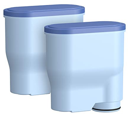 GLACIER FRESH (2 Stück) Wasserfilter für Philips AquaClean CA6903/10, CA6903/22, kompatibel mit Saeco und Philips Kaffeevollautomat LatteGo 5500 5400 3300 2300 2200, Kalkfilter, TÜV SÜD zertifiziert