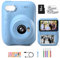 Gofunly Kids Camera Instant Print, 3.0'' Big Screen Digital Instant Camera for Kids with 32G Card & 3 Print Paper, 1080P HD Video Toddler Age 3-12 Boys & Girls Birthday Gifts