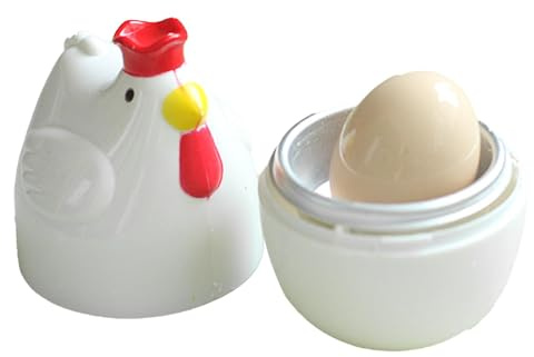 Mikrowellen Eierkocher, Eierkocher Für Die Mikrowelle, Mikrowellen Eierkocher Hartgekochter Eierkocher, Eierkocher In Hähnchenform, Mikrowellenherd Mikro-Eierkocher Für Frühstück Kochen Frühstücksei