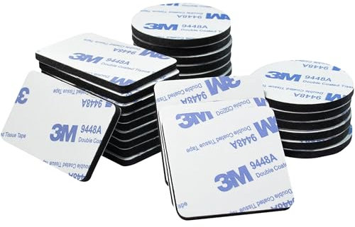 Caremore 30 piezas de cinta adhesiva de doble cara, doble cara extra fuerte, pegamento fuerte, doble cara, cinta de doble cara extra fuerte (30)