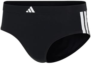 adidas Hipster Sport Active Essentials Cotton 3 Stripes - Biancheria Intima Comoda, Nero, M