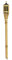VERDELOOK | Torcia in Bambù con Contenitore per Olio Lampante, 180 cm, Giardino, Candela Giardino