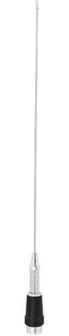 Bingfu Antenne Radio VHF Véhicule 136-174 MHz Connecteur PL259 50 cm | avec Ressort d'Amortissement, pour Appareil de Communication Bidirectionnelle, Radio Mobile / Amateur, Camion Camping Car SUV