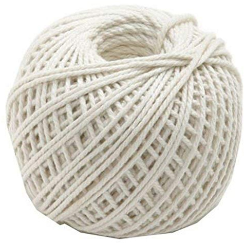 Norpro 942 Cotton Twine, 220'/73 yd., White