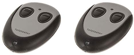 2 Tedsen Teletaster SKX2WD Handsender Original Garagentoröffner Funk Fernbedienung Elka Berner GfA 433 Mhz Codierschalter