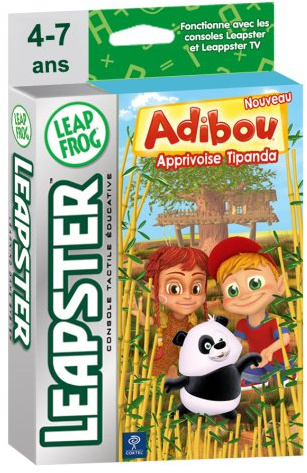 LeapFrog - LEAPSTER - Jeu : Adibou - Apprivoise Tipanda