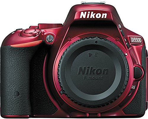 Nikon D5500 Appareil Photo Numérique Compact 24.2 Mpix Wi-FI Rouge