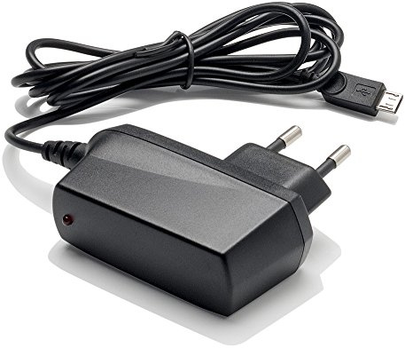 Slabo Chargeur Secteur Micro USB Universel - 1000mA - pour Smartphone/Tablette/eBook/Lecteur MP3 / Système de Navigation Téléphone Portable Chargeur de Voyage Chargeur Rapide - Noir