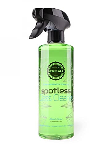 Infinity Wax - Nettoyant pour vitres, 500 ml, nettoyage pour voiture, vitres et pare-brise, nettoyage intérieur et extérieur