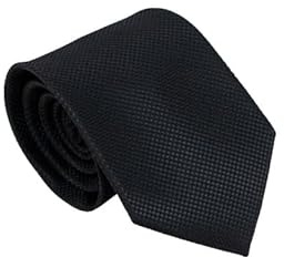 VIZENZO Cravate Homme Élégante en Soie Pure - Conçue en Allemagne pour l'Homme Moderne - Idéale pour les Réunions d'Affaires, Mariages et Occasions Spéciales - Cravate Mariage de Luxe - Cravate noir