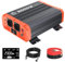 2000W/4000W Inverter 12V 220V Onda Pura Invertitore di Tensione Fotovoltaico DC AC per Camper Auto Convertitore di Potenza con LCD & Tipo-C e 2 presa AC e 1 Porte USB Transformatore con Telecomando
