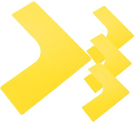 TOGEVAL 4stücke Platzmarkierungsset Für Tennis Und Fußballtraining Eckmarkierungen Material Punktmarkierungspad Für Sportplätze Bodenmarkierungen Für Tennistraining Sportbedarf Mit