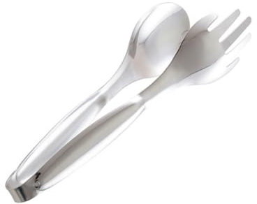 NAMOARLY Pinze Da Cucina Acciaio Inossidabile Utensile Per Servire e Barbecue Leggero e Per Feste e Uso Quotidiano Colore Argento