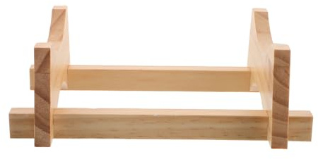 Angoily Supporto in Legno Design Vintage per Distributore di Bevande Struttura Robusta e Facile Montaggio, per Esposizione da Tavolo a Casa