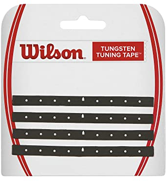 Wilson Unisex – Erwachsene Tungsten Tuning Tape, Schwarz, Einheit EU