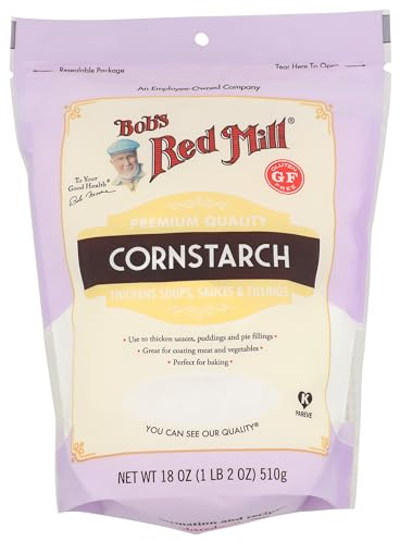 Bob's Red Mill Cornstarch, 500G (Pack of 1) - Gluten Free, Vegan, Kosher
