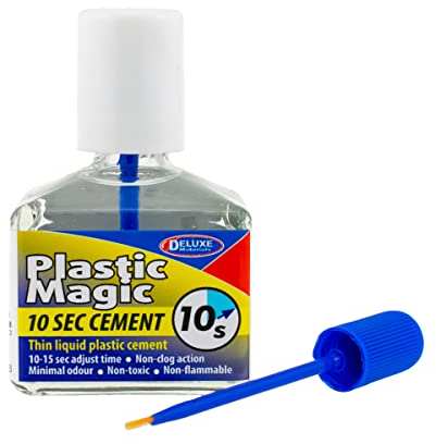 DELUXE MATERIALS Plastic Magic Cement Model Kit Glue 40ml
